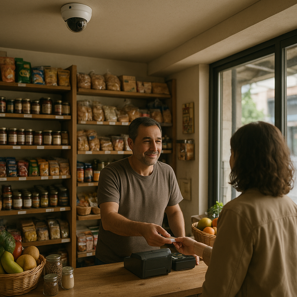 cámaras de seguridad para comercio